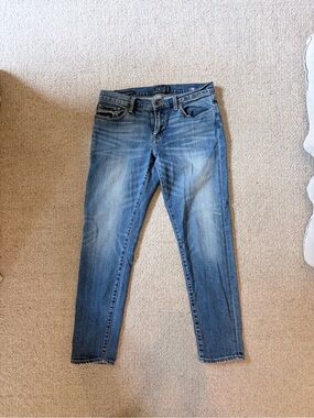 Lucky Brand Women's Sienna Cigarette Faded Blue Skinny Jeans size 6/28